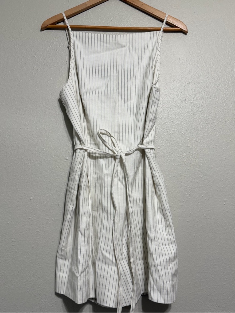 Madewell Sleeveless Square-Neck Pleated Romper 12